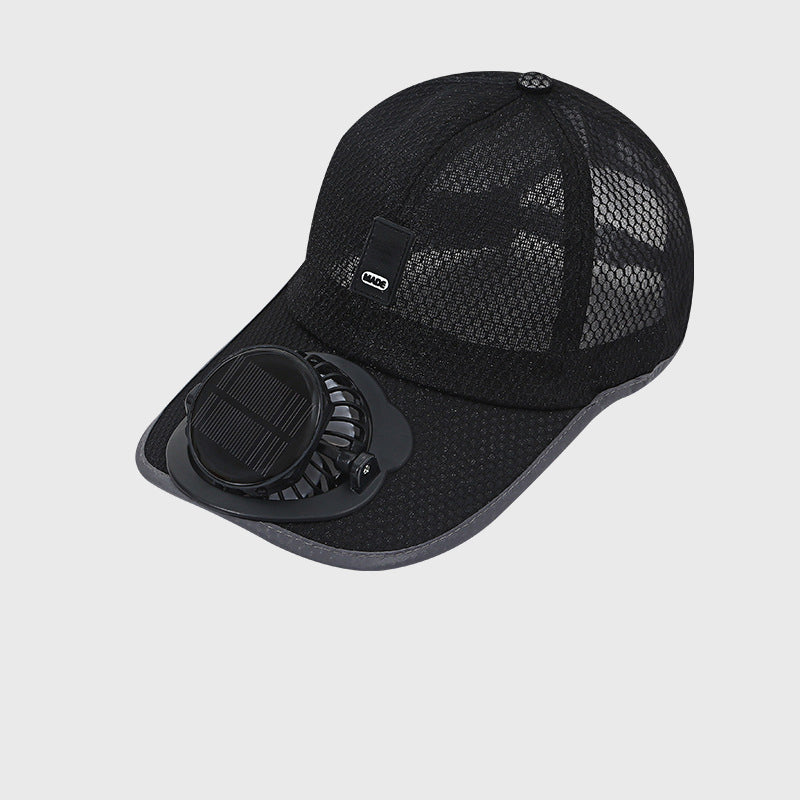 🔥De laagste prijs op het net🔥Ademende baseballpet met zonneventilator