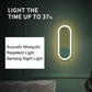 Frequentieconversie Ultrasone Muggenmoordenaar Met LED-Slaaplicht🦟Stille bescherming tegen muggen – Nu in de aanbieding!