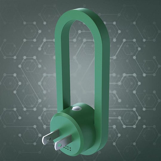 Frequentieconversie Ultrasone Muggenmoordenaar Met LED-Slaaplicht🦟Stille bescherming tegen muggen – Nu in de aanbieding!