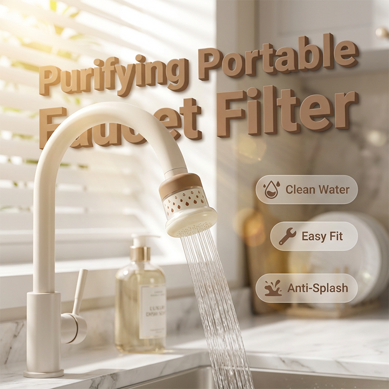 💧🚰 Draagbaar Kraanwaterfilter ♻️✅