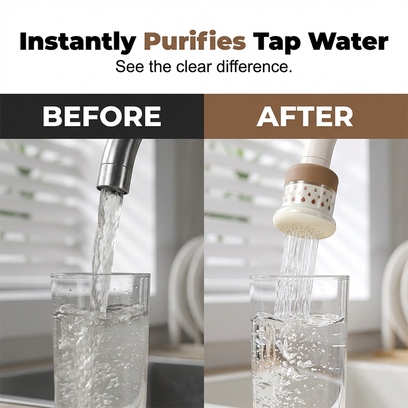 💧🚰 Draagbaar Kraanwaterfilter ♻️✅