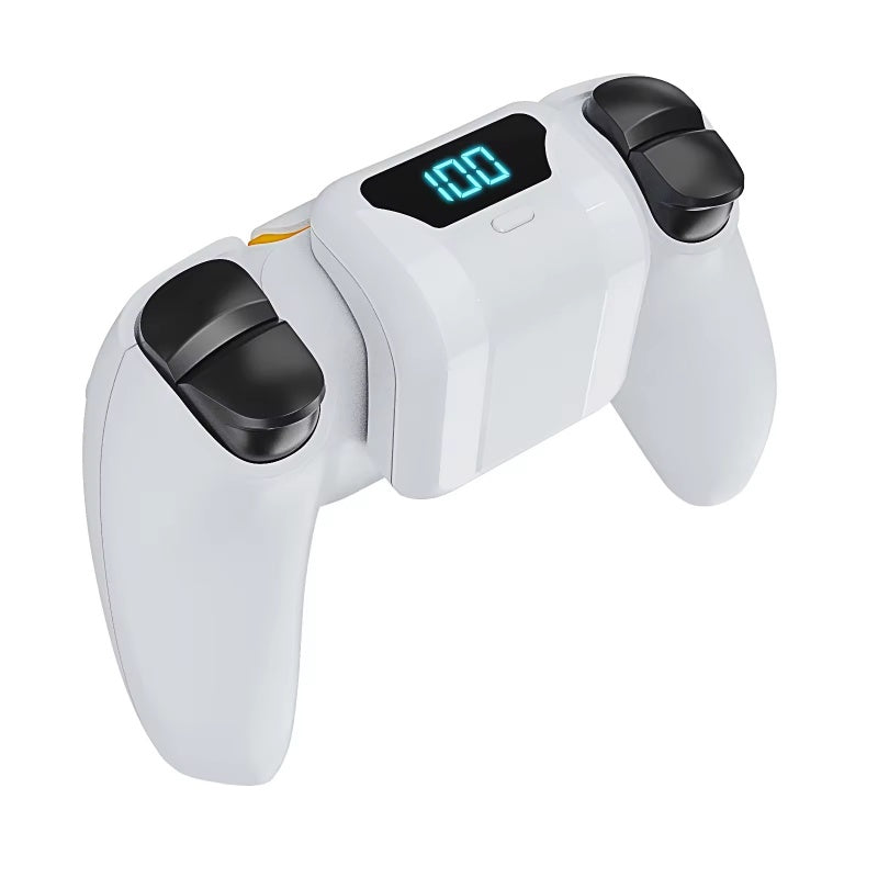 🌞Fris De Lente In Met 50% Korting!🎮PS5 Controller Accupack - 1500mAh Extra Batterij - Met Digitaal LED Display