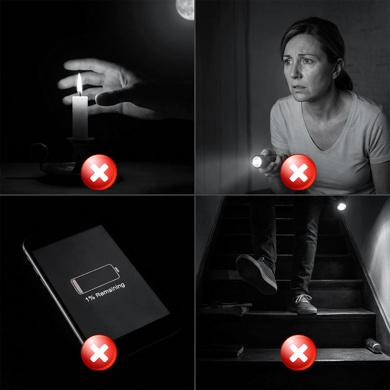 Zelfvoorzienend zonne-verlichtingssysteem: complete set met 3 ledlampen en accu ☀️🔋