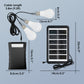 Zelfvoorzienend zonne-verlichtingssysteem: complete set met 3 ledlampen en accu ☀️🔋