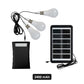 Zelfvoorzienend zonne-verlichtingssysteem: complete set met 3 ledlampen en accu ☀️🔋