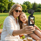 Compactcamera met display – maak in een handomdraai perfecte selfies.