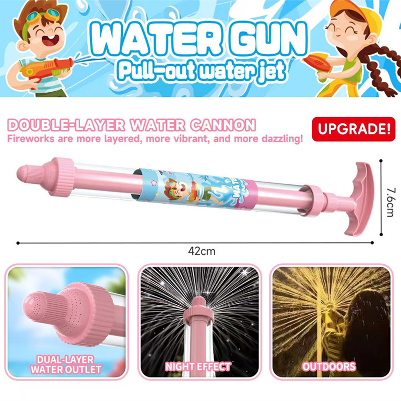 🌈 Heldere regenboog LED-waterpistool | Zomerplezier dat als bij toverslag tot leven komt! ✨
