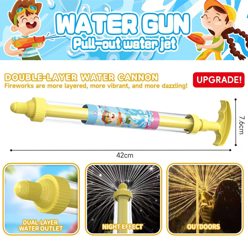 🌈 Heldere regenboog LED-waterpistool | Zomerplezier dat als bij toverslag tot leven komt! ✨