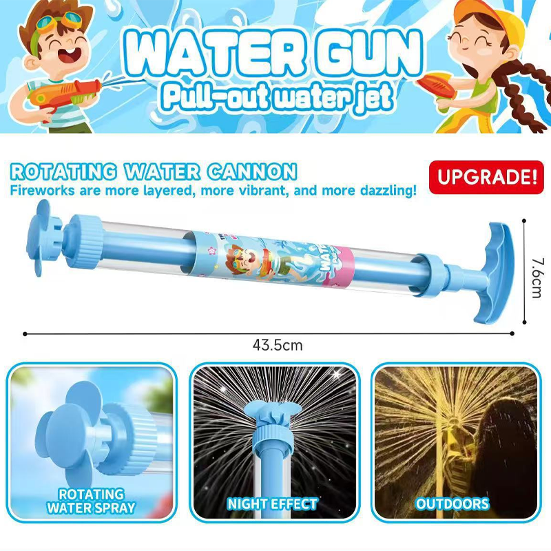 🌈 Heldere regenboog LED-waterpistool | Zomerplezier dat als bij toverslag tot leven komt! ✨