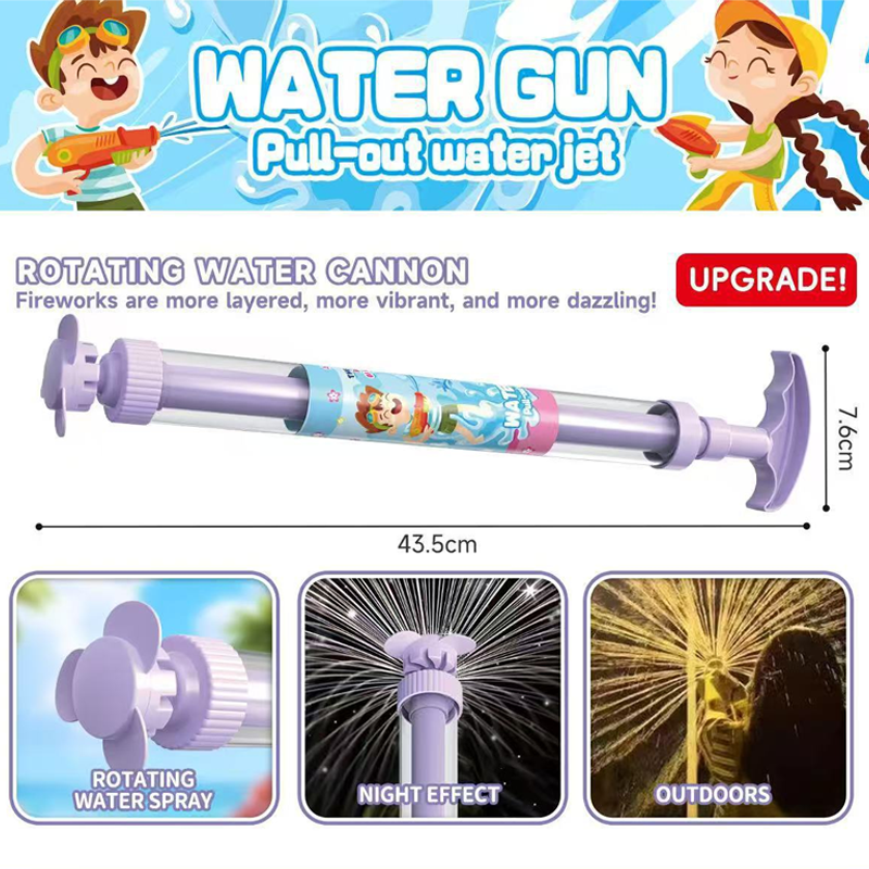 🌈 Heldere regenboog LED-waterpistool | Zomerplezier dat als bij toverslag tot leven komt! ✨