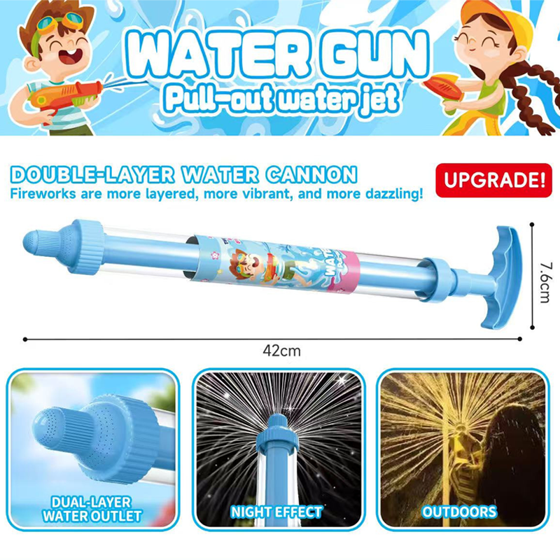🌈 Heldere regenboog LED-waterpistool | Zomerplezier dat als bij toverslag tot leven komt! ✨