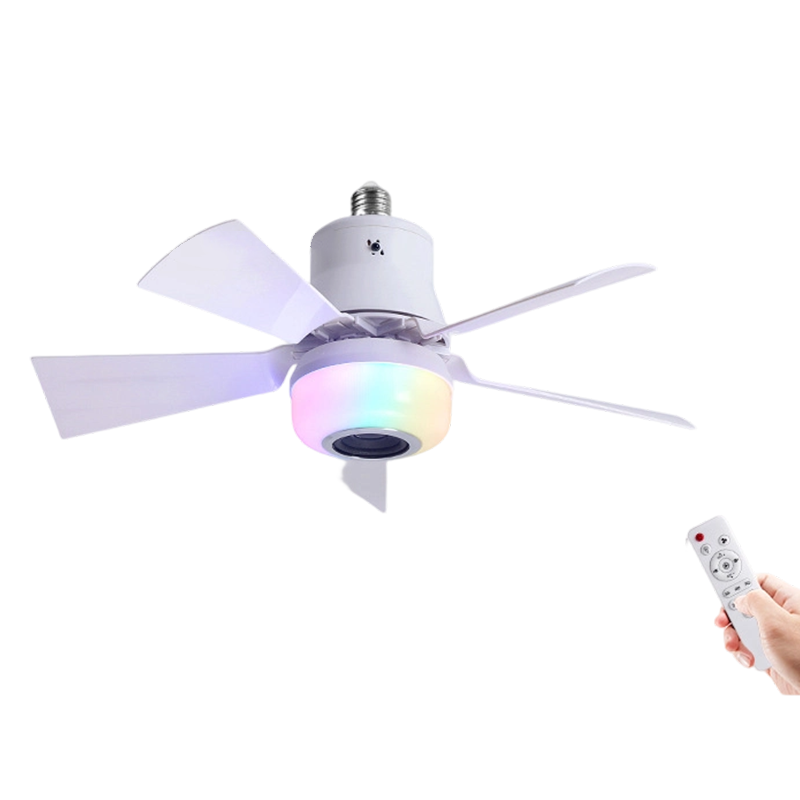 ✨🍃Slimme plafondventilator met verlichting, RGB en Bluetooth-luidspreker