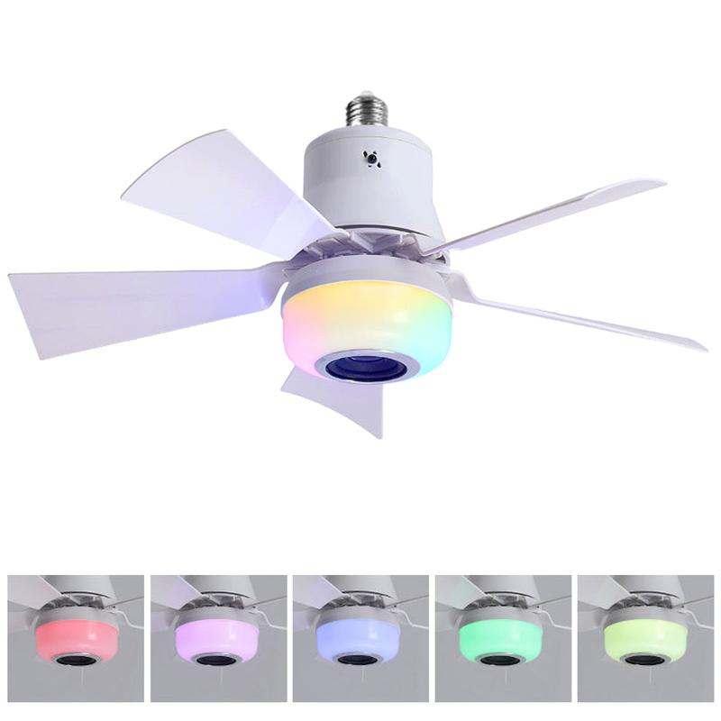 ✨🍃Slimme plafondventilator met verlichting, RGB en Bluetooth-luidspreker
