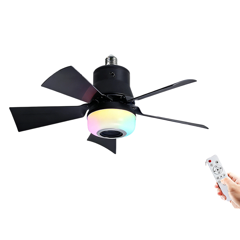 ✨🍃Slimme plafondventilator met verlichting, RGB en Bluetooth-luidspreker