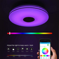 Slimme LED-muziekplafondlamp met Bluetooth-luidspreker