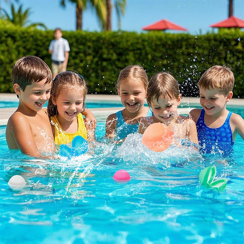 🎈Vandaag 50% korting🔥Het zomerse plezier kan beginnen 🎈Niet-magnetisch siliconen waterballonspeelgoed💧