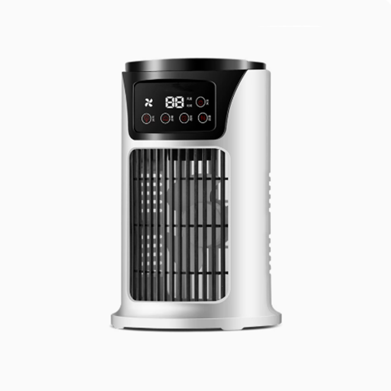 2026 Nieuwe verdampingsairco – Compacte USB-tafelventilator, persoonlijke koeler met een reservoir van 300 ml, instelbare snelheidsstanden, timer, stil, draagbaar ontwerp voor op het nachtkastje