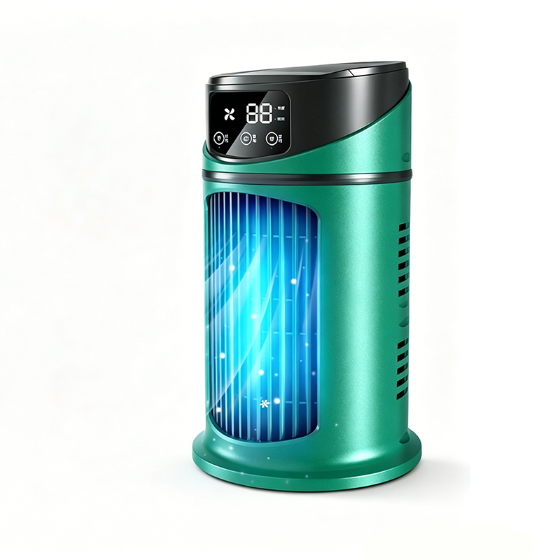 2026 Nieuwe verdampingsairco – Compacte USB-tafelventilator, persoonlijke koeler met een reservoir van 300 ml, instelbare snelheidsstanden, timer, stil, draagbaar ontwerp voor op het nachtkastje