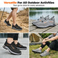 Ademende outdoor-sneakers van mesh voor heren