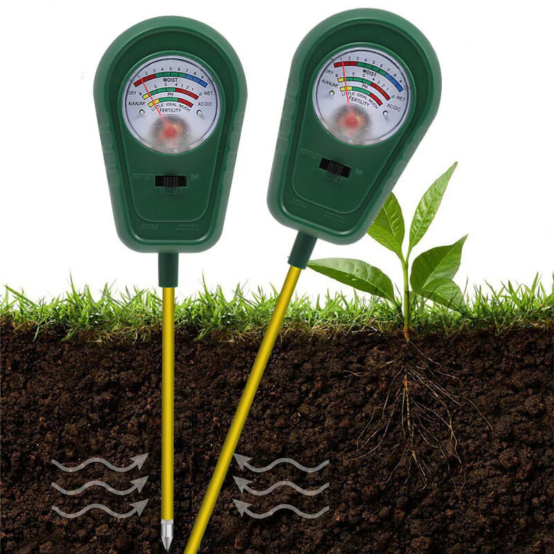 3-in-1 bodemdetector met aanwijzerdisplay