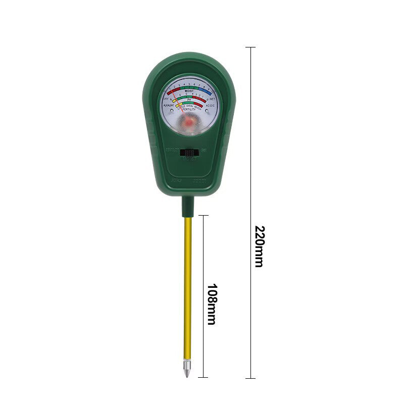 3-in-1 bodemdetector met aanwijzerdisplay