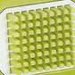 ❄️50% Korting!✨Mini Knoflookpers met Opvangbakje – Compacte Handmatige Knoflookhakker voor Knoflook, Gember, Sjalot & Chili