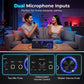 🔊 Digitale stereoversterker met Bluetooth en USB – 2-kanaals, compact en krachtig, ideaal voor thuisbioscoop, muziek en karaoke 🎵