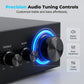 🔊 Digitale stereoversterker met Bluetooth en USB – 2-kanaals, compact en krachtig, ideaal voor thuisbioscoop, muziek en karaoke 🎵