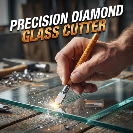 Professionele Diamant Glassnijder met Aluminiumlegering Handvat en Rolwiel
