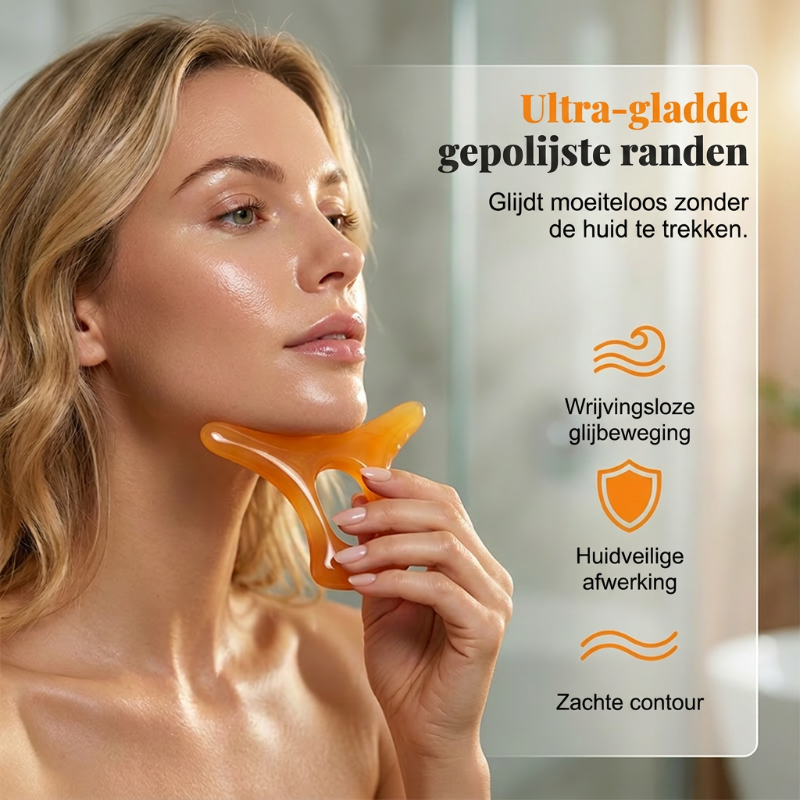 Gua Sha-plaat voor volledige lichaamscontouren