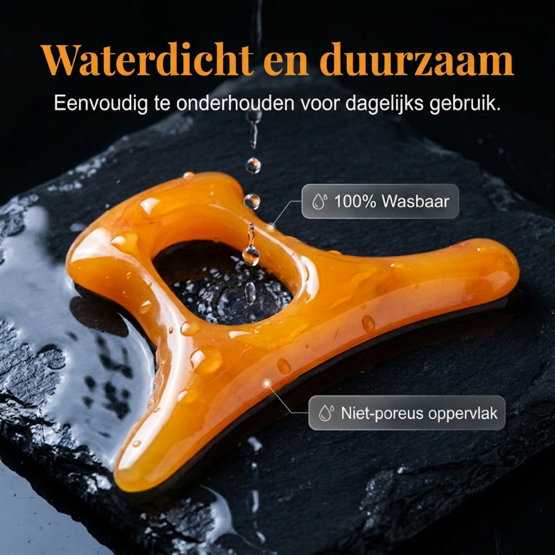 Gua Sha-plaat voor volledige lichaamscontouren