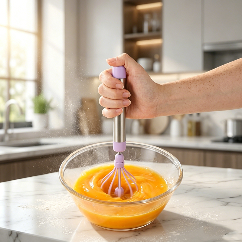 🥚🌀 50% KORTING! Alsof je een tornado in je hand hebt die eiwitten in 30 seconden tot pieken slaat! Deze halfautomatische garde met comfortabele grip doet al het werk terwijl jij ontspannen toekijkt – geen zere armen meer, alleen luchtige perfectie!