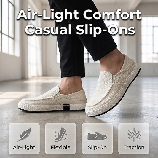 Casual linnen herenschoenen: lichtgewicht zomerse instappers (lazy loafers)