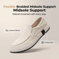 Casual linnen herenschoenen: lichtgewicht zomerse instappers (lazy loafers)