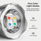 5-kleuren LED-koplamp met bewegingssensor