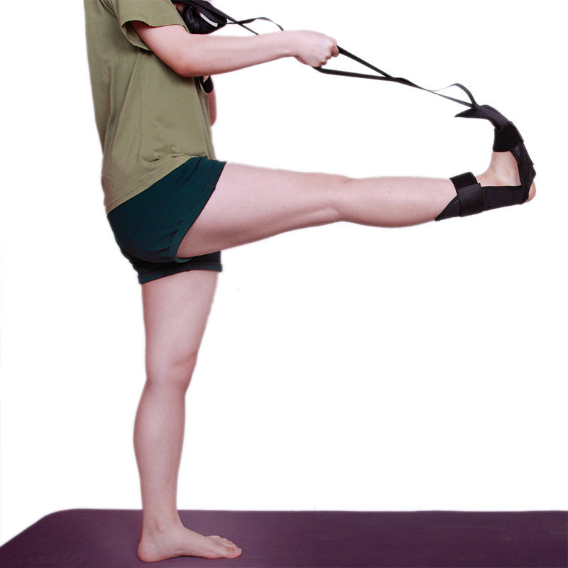 Multifunctionele Voet- & Beenstrekband - Training & Revalidatie