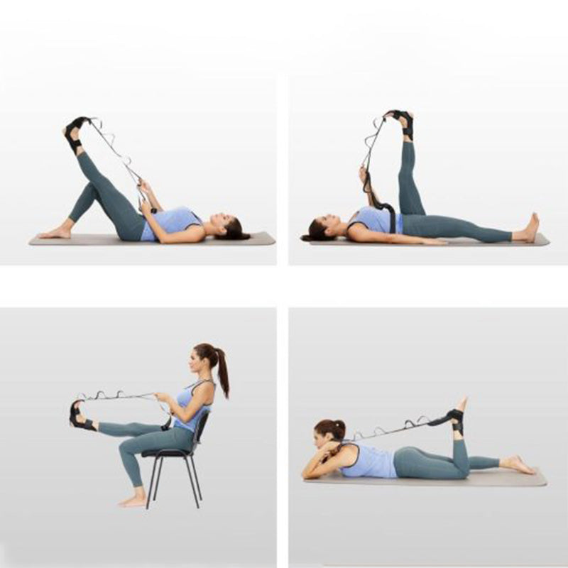 Multifunctionele Voet- & Beenstrekband - Training & Revalidatie