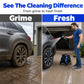 Hogedrukspuitpistool met slanghaspel voor het wassen van auto's