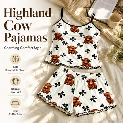Zomer Spaghettibandjes Cami Nachtkleding Set