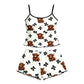 Zomer Spaghettibandjes Cami Nachtkleding Set