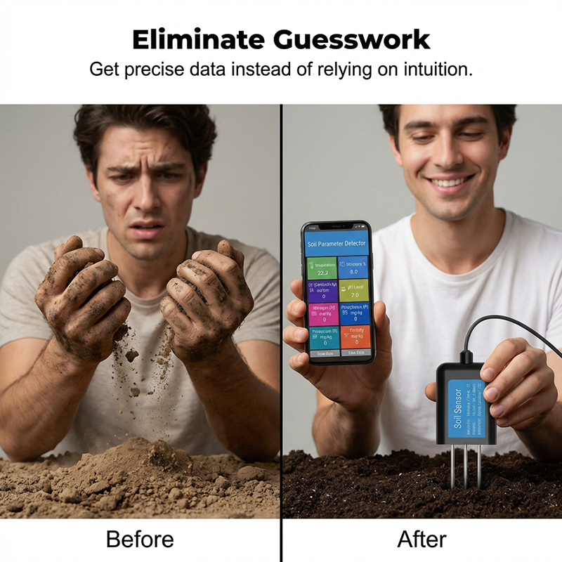 7-in-1 USB Bodemtester met App
