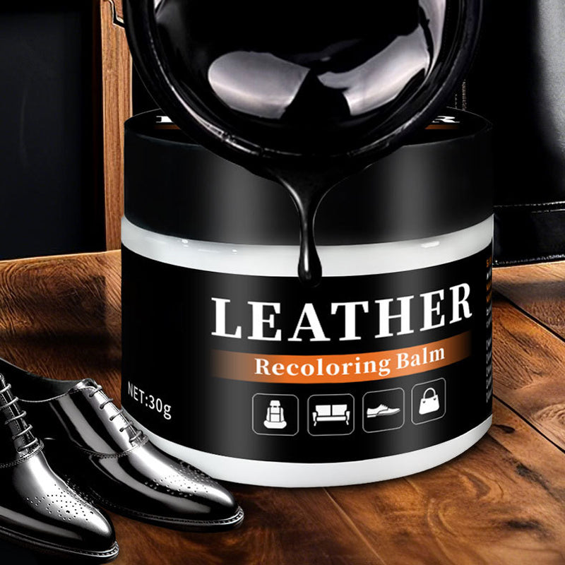 🧴 50% KORTING! 🌸 Universele Leder Kleurherstelbalsem – Herstelt Krassen, Verzorgt & Verfrist Leer – Ideaal voor Tassen, Schoenen & Banken ✨