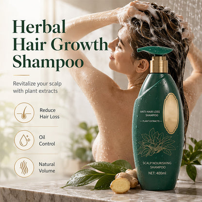 Natuurlijk Plantenextract Versterkende Shampoo