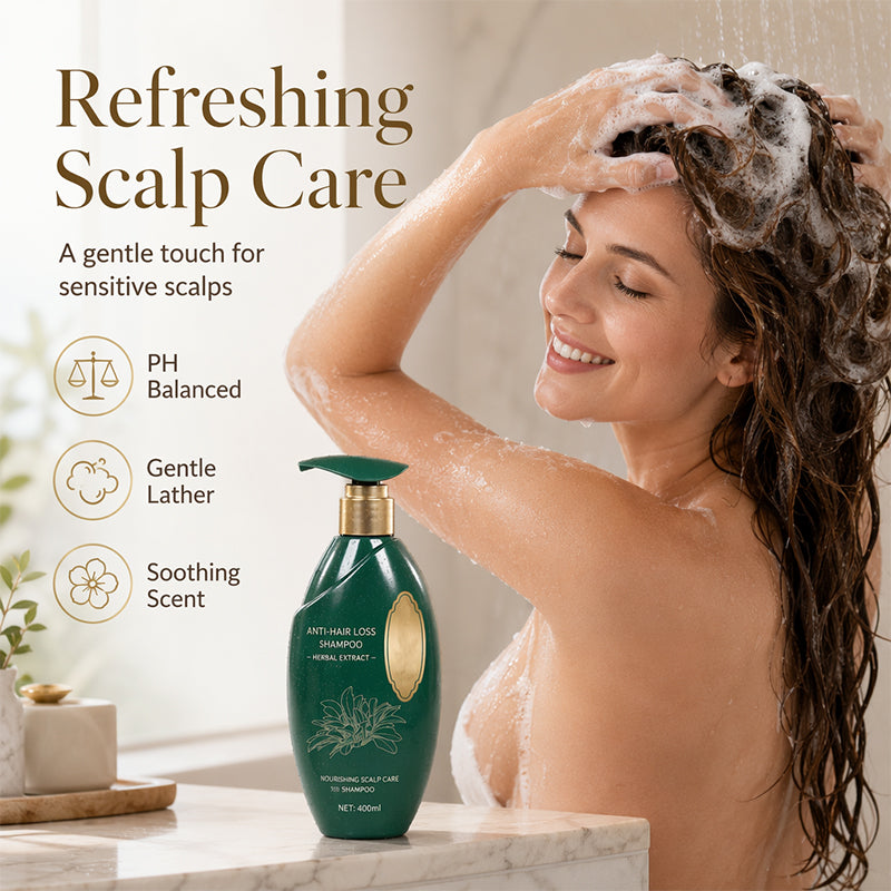 Natuurlijk Plantenextract Versterkende Shampoo
