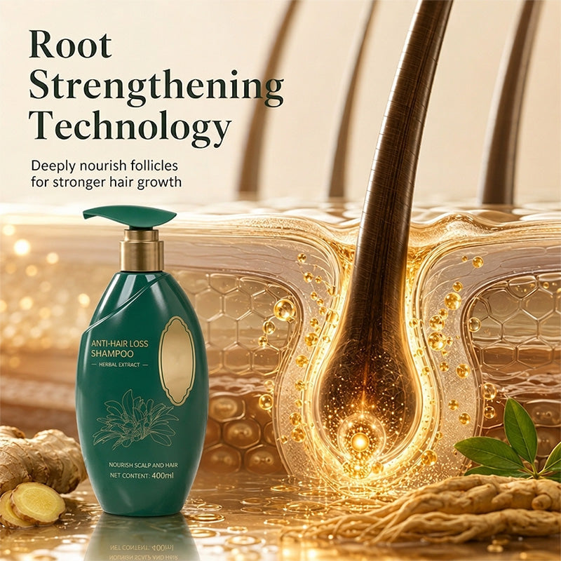 Natuurlijk Plantenextract Versterkende Shampoo