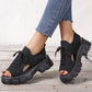 Dames Dikzool Gebreide Sport Sandalen