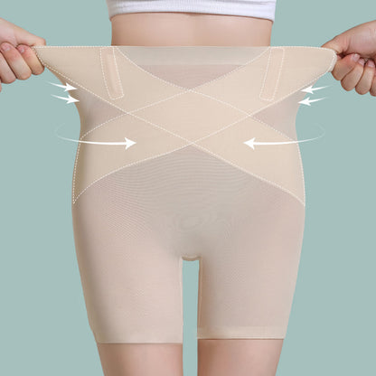 Zomer Ademende Mesh Boyshorts Ondergoed voor Taillecorrectie