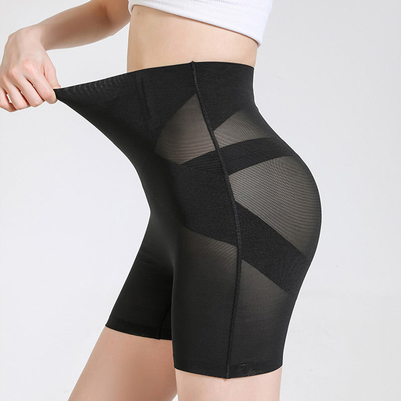 Zomer Ademende Mesh Boyshorts Ondergoed voor Taillecorrectie