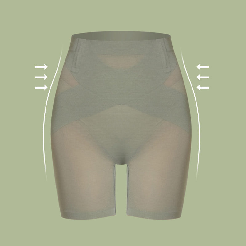 Zomer Ademende Mesh Boyshorts Ondergoed voor Taillecorrectie