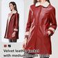 Bontjas Middellang met Fleece Revers Kraag